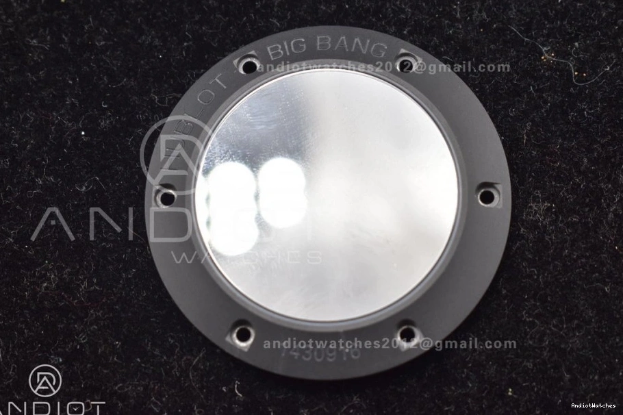 Strap Titanium 1:1 Black Best Unico Skeleton Edition Dial Sporty Bang Big Black On ZF 898 Rubber Hublot A 1224